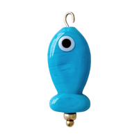 Turquoise Fish Charm
