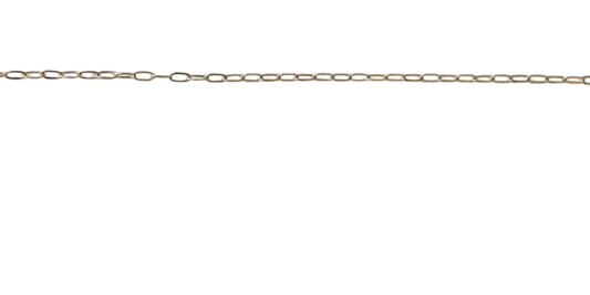 Dainty Gold Plated Paperclip Chain