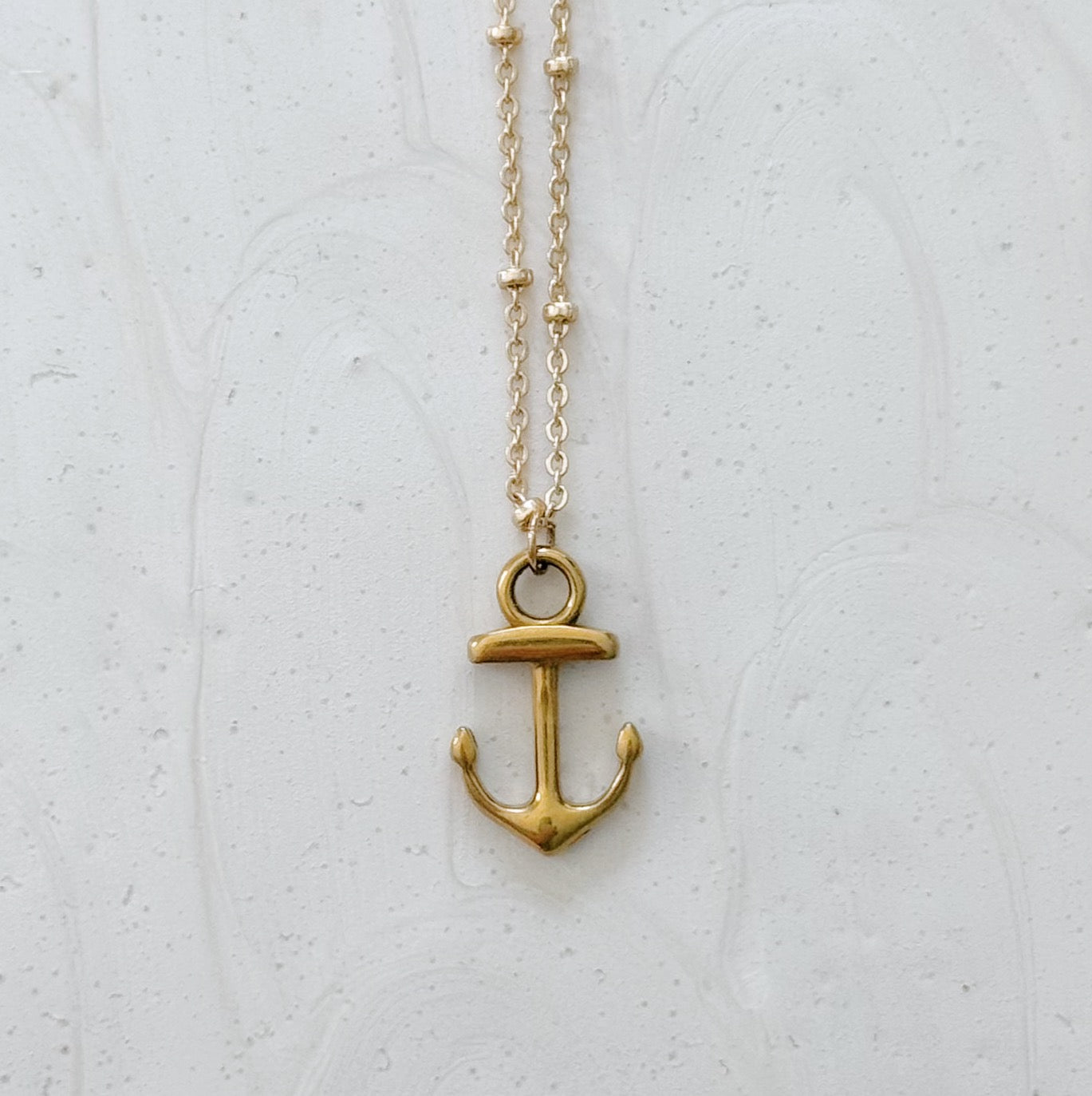 ACK Anchor Necklace