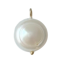 Round Freshwater Pearl Charm