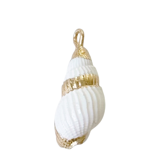 Small Tulip Shell Charm
