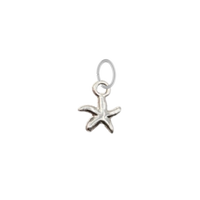 Dainty Silver Starfish Charm