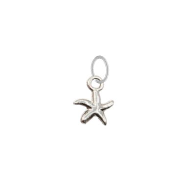 Dainty Silver Starfish Charm