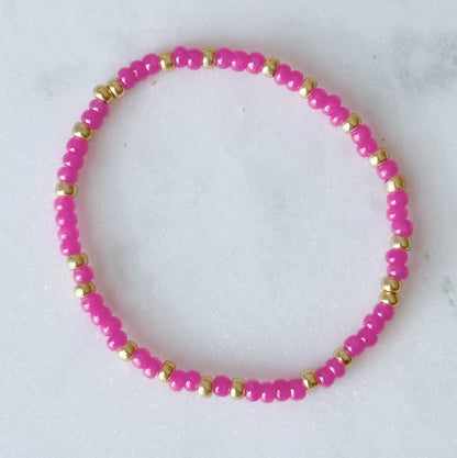 Wanderlust beaded bracelet