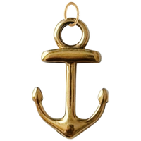 Gold Anchor Charm