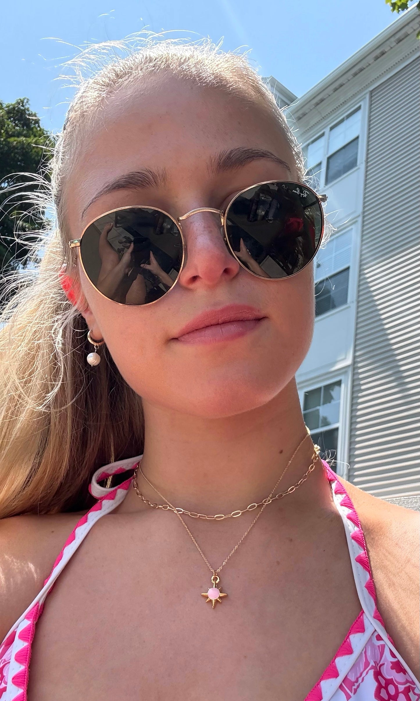 North Star Gold Charm Necklace