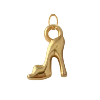 Tiny Gold High Heel Charm