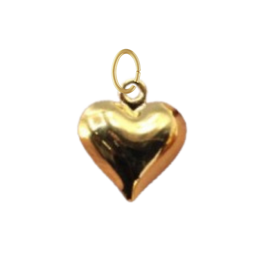 Small Gold Heart Charm