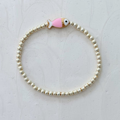 Madaket Tides Beaded Fish Bracelet