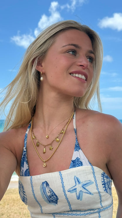 Beachwalk Dainty Seashell Necklace