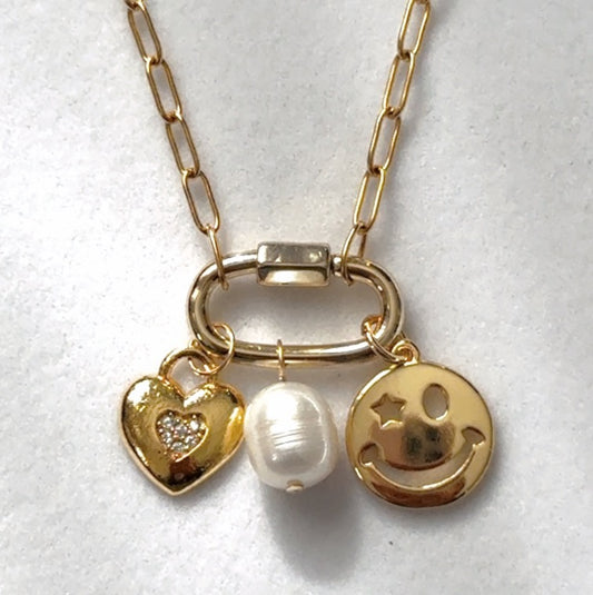 Vacay Vibes Carabiner Necklace