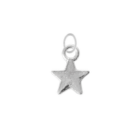 Tiny Silver Star Charm