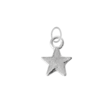 Tiny Silver Star Charm