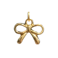 Gold Bow Charm