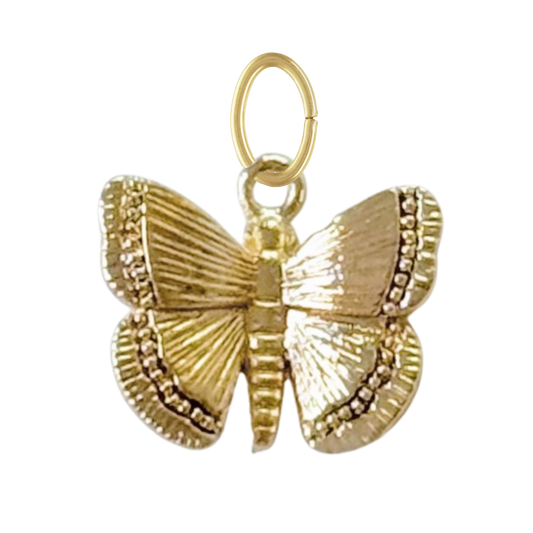Dainty Gold Butterfly Charm