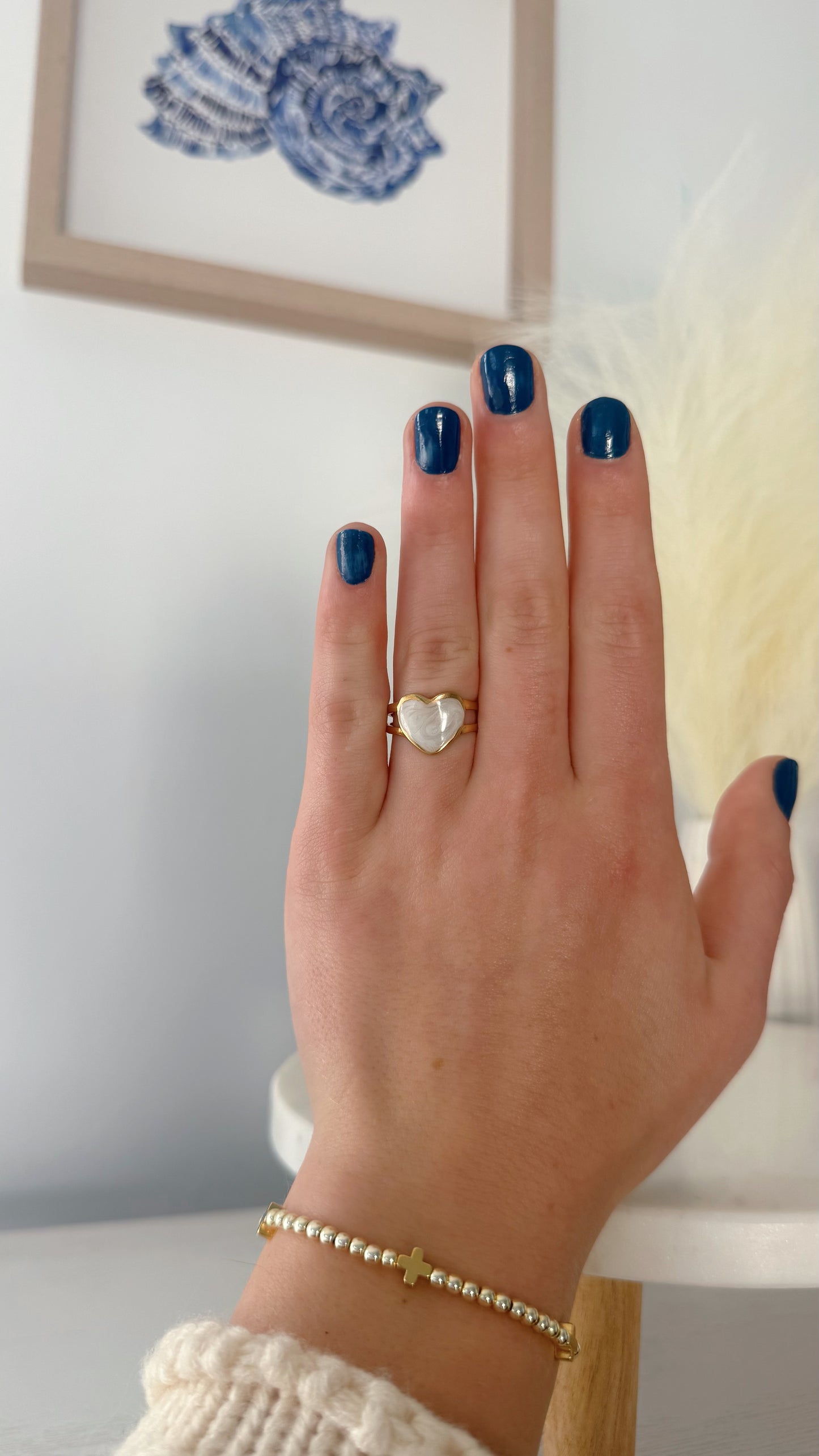 Lover Girl Gold Heart Ring