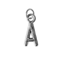 Silver Initial Letter - A