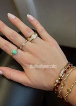 Chunky Pearl Tides Ring