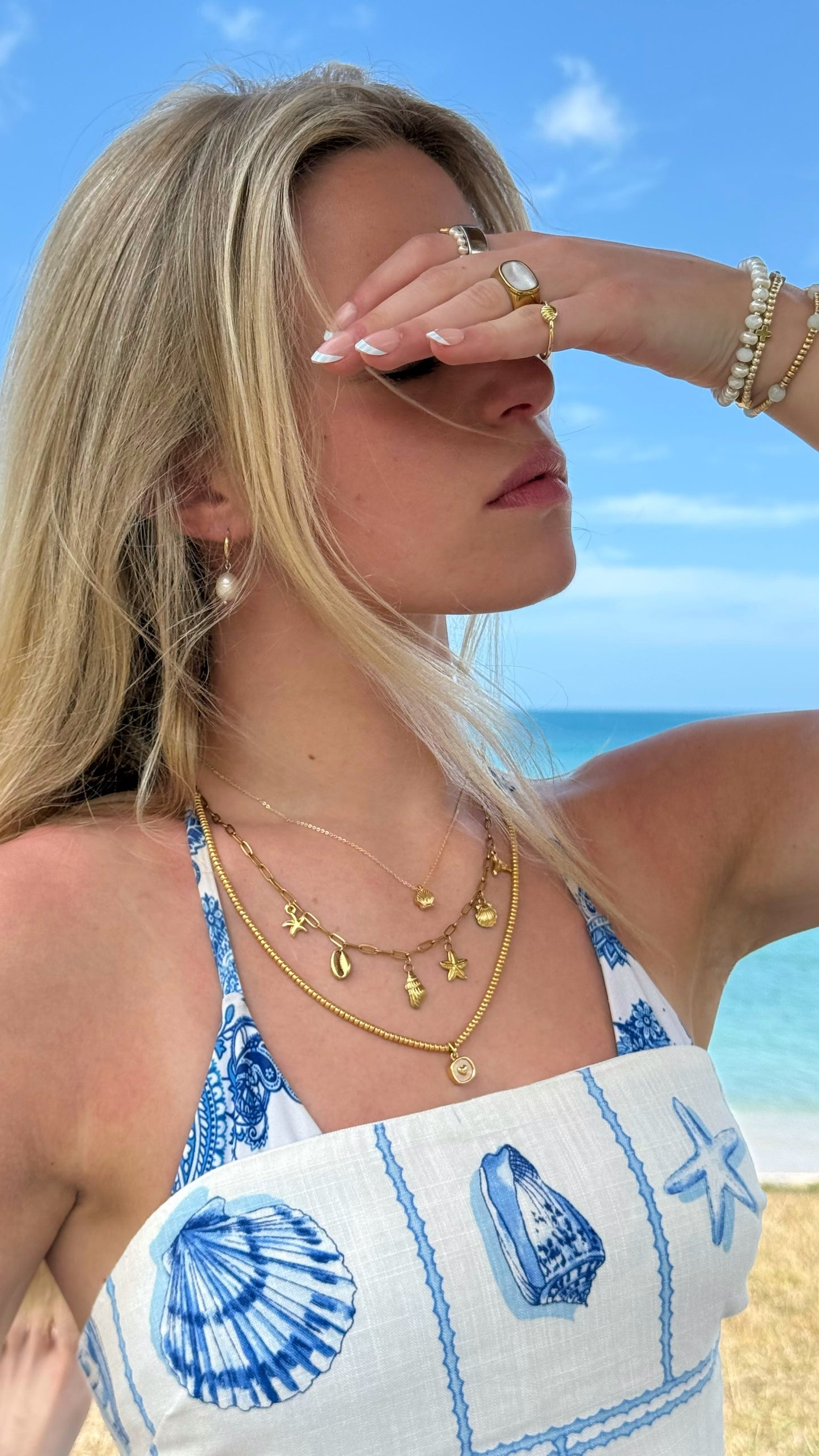 Beachwalk Dainty Seashell Necklace