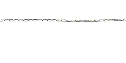 Dainty Silver Paperclip Chain