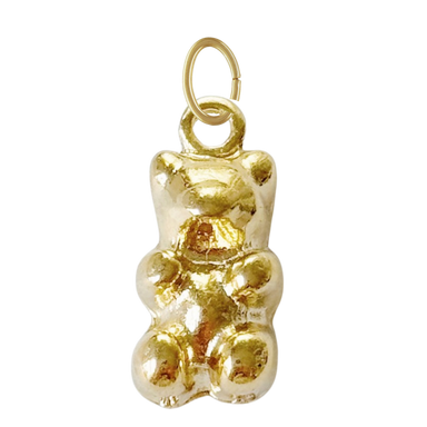 Gold Gummy Bear Charm