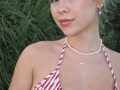 Dainty Rose Quartz Necklace