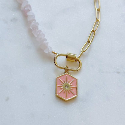 Pink Horizons necklace