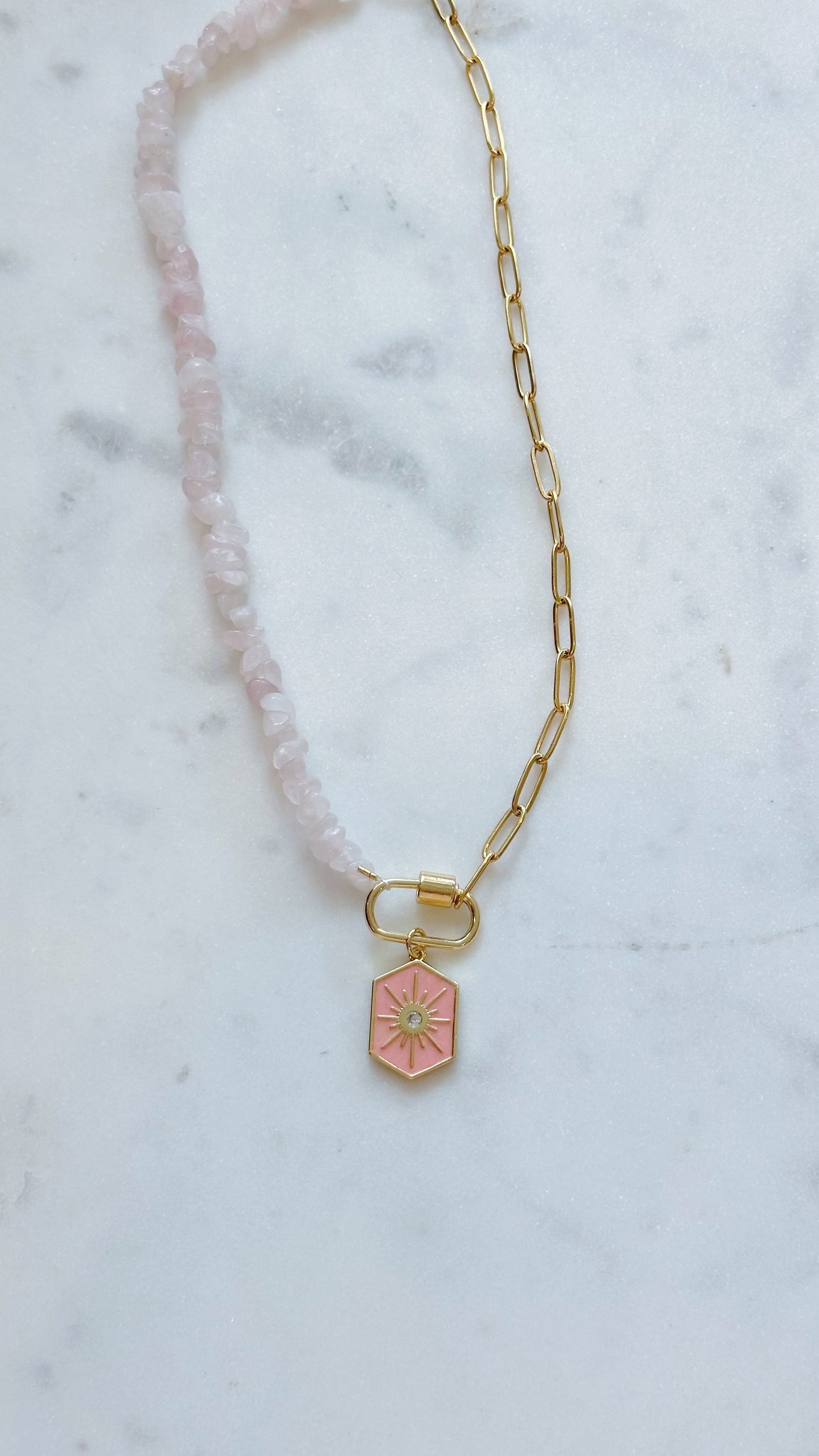 Pink Horizons necklace