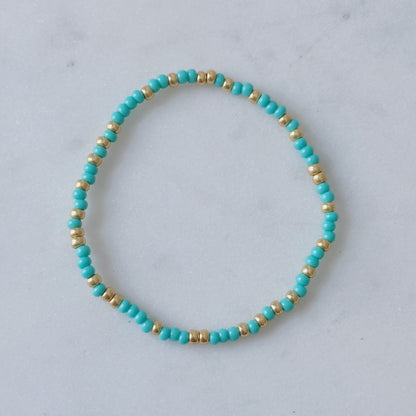 Wanderlust beaded bracelet