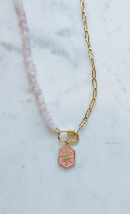 Pink Horizons necklace