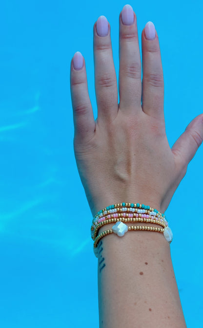 Wanderlust beaded bracelet