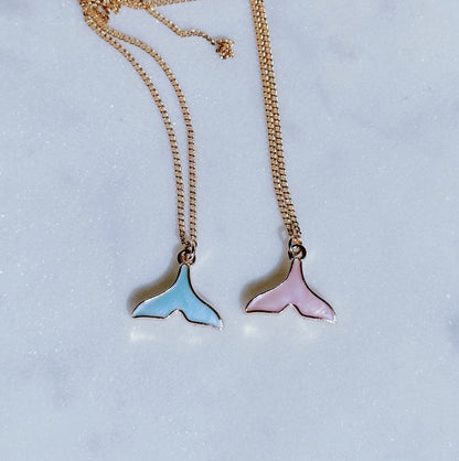 Mermaid tail necklace