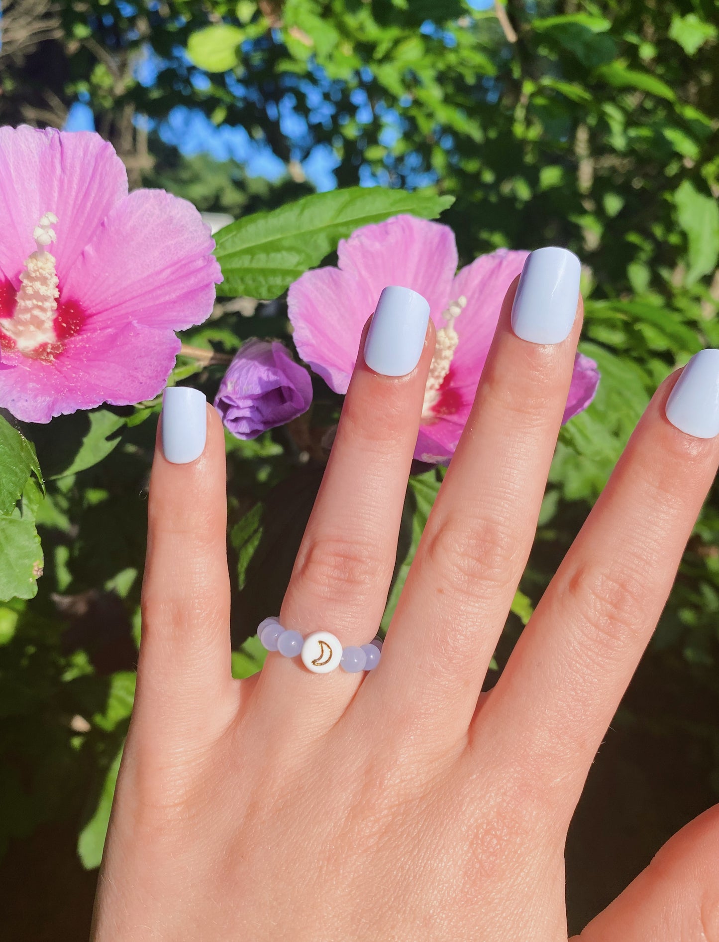 Lavender gem ring