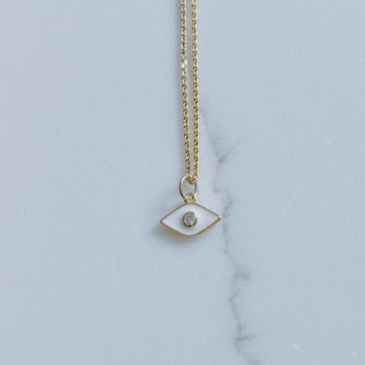 Turkish evil eye necklace