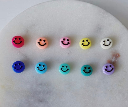 Smiley face beaded bracelets