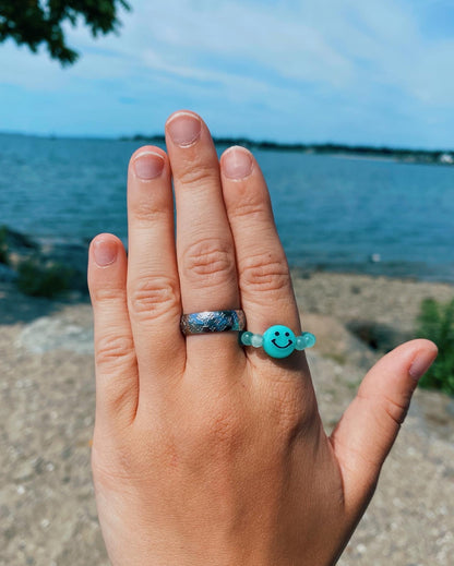 Aqua gem ring