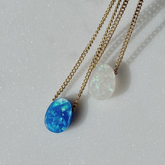 Ocean drop necklace