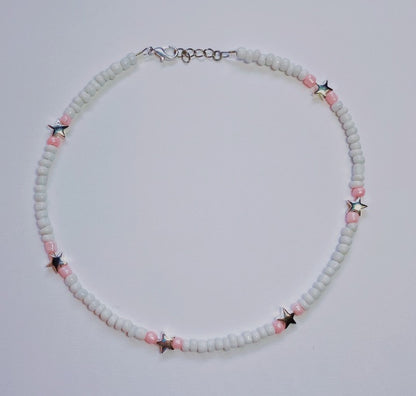 Stars beaded necklace